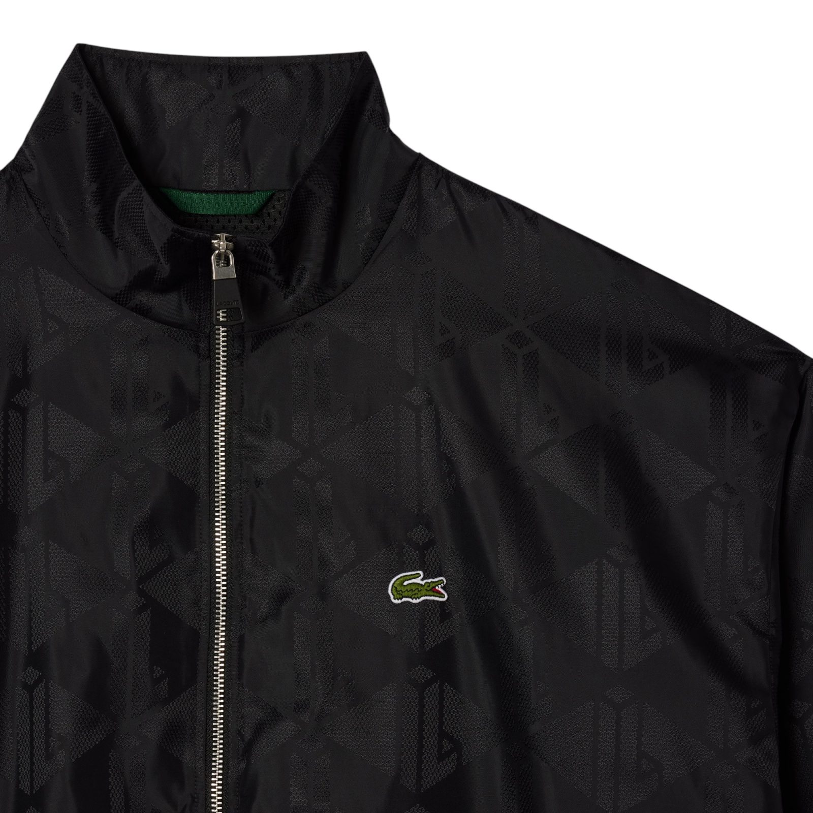 CHAQUETA CORTAVIENTO HOMBRE NEGRO LACOSTE - Imagen 5