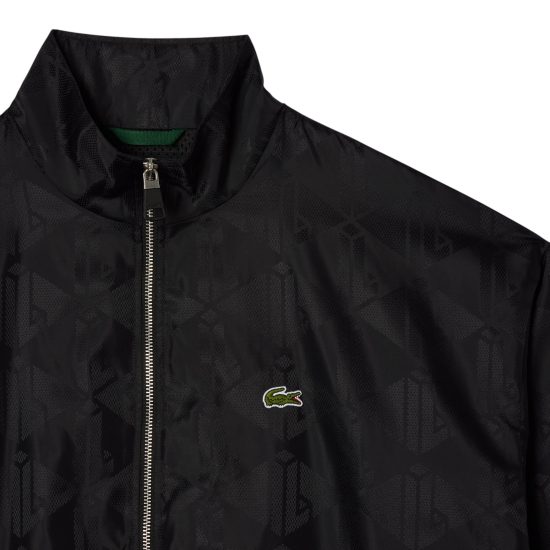 CHAQUETA CORTAVIENTO HOMBRE NEGRO LACOSTE - Imagen 5