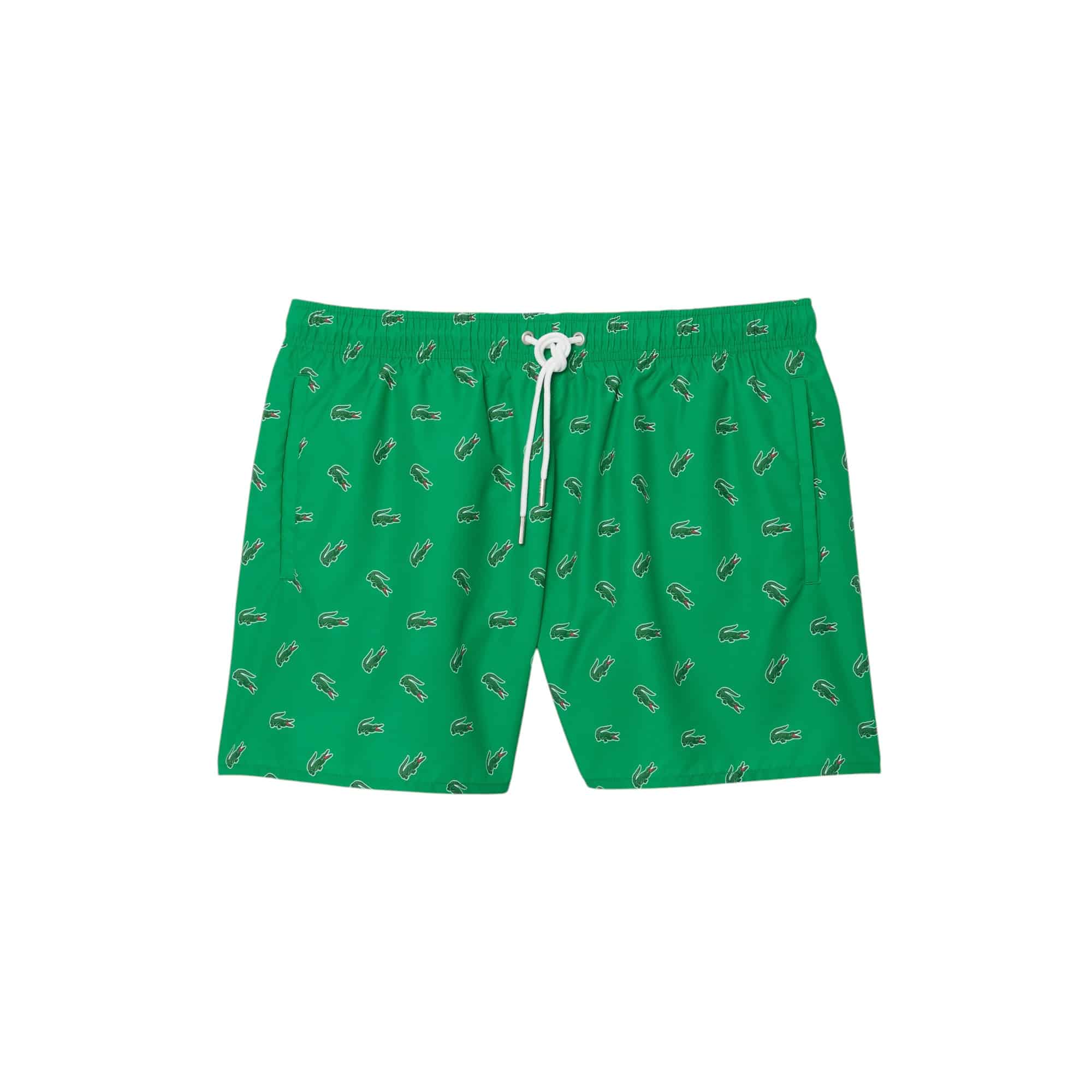 SHORT DE BAÑO MAILLOT DE BAIN VERDE HOMBRE LACOSTE - Imagen 3