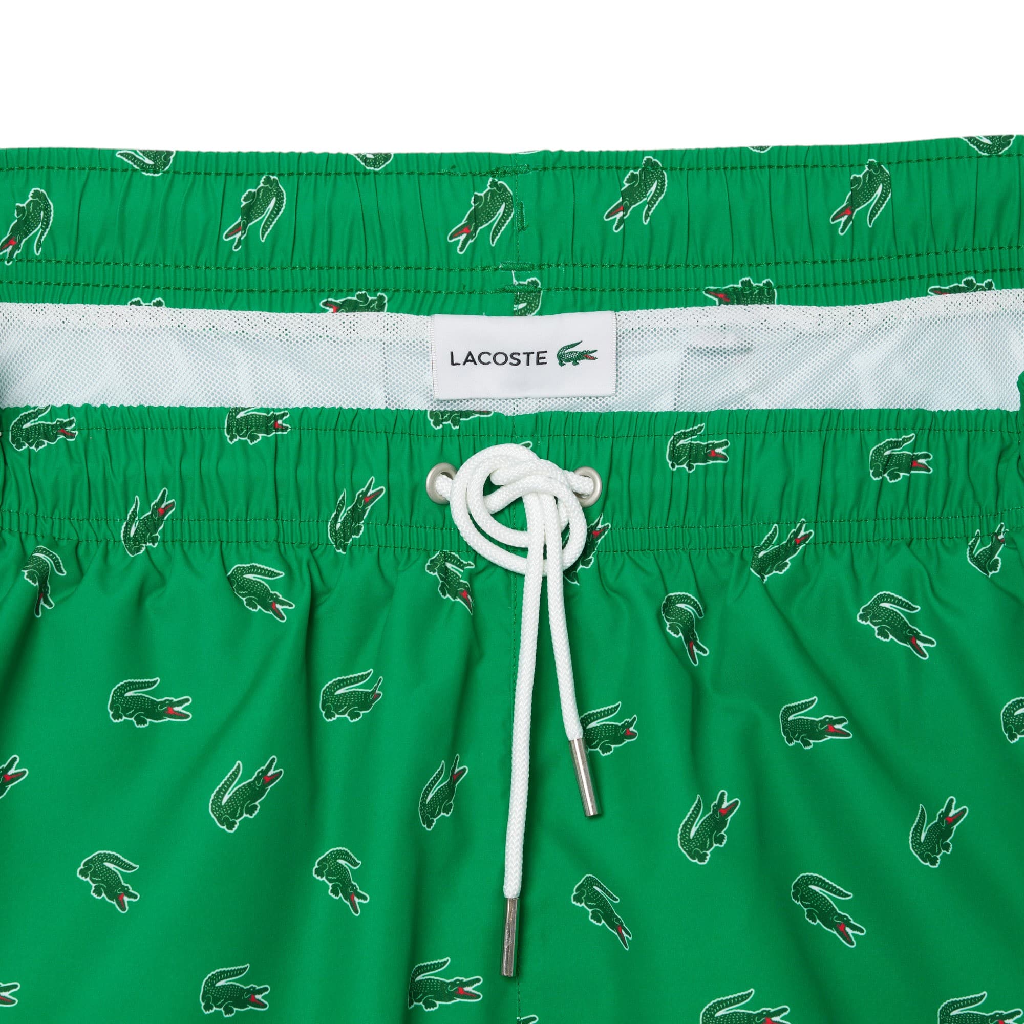 SHORT DE BAÑO MAILLOT DE BAIN VERDE HOMBRE LACOSTE - Imagen 5