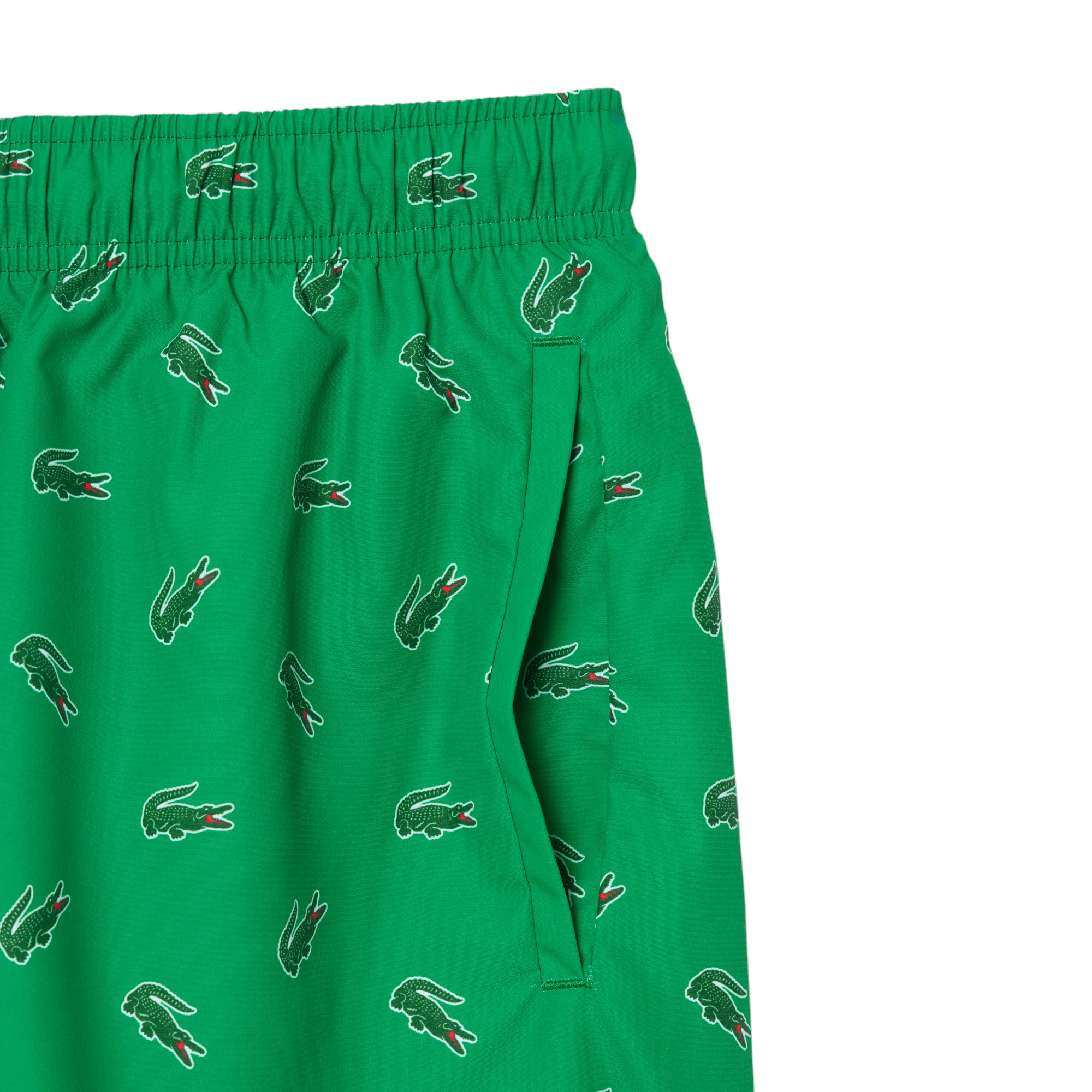 SHORT DE BAÑO MAILLOT DE BAIN VERDE HOMBRE LACOSTE - Imagen 6