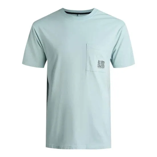 Polera Hombre Ulmo Pocket T-Shirt Celeste Lippi - Imagen 3