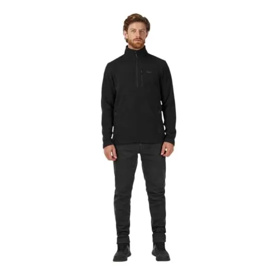 Poleron Hombre Paicavi ThermPro 1/4 Zip Negro Lippi - Imagen 4