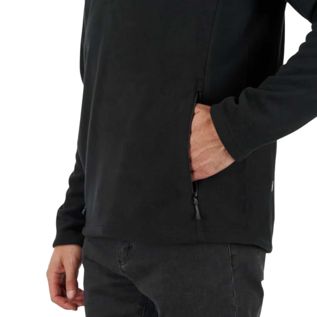 Poleron Hombre Paicavi ThermPro 1/4 Zip Negro Lippi - Imagen 5