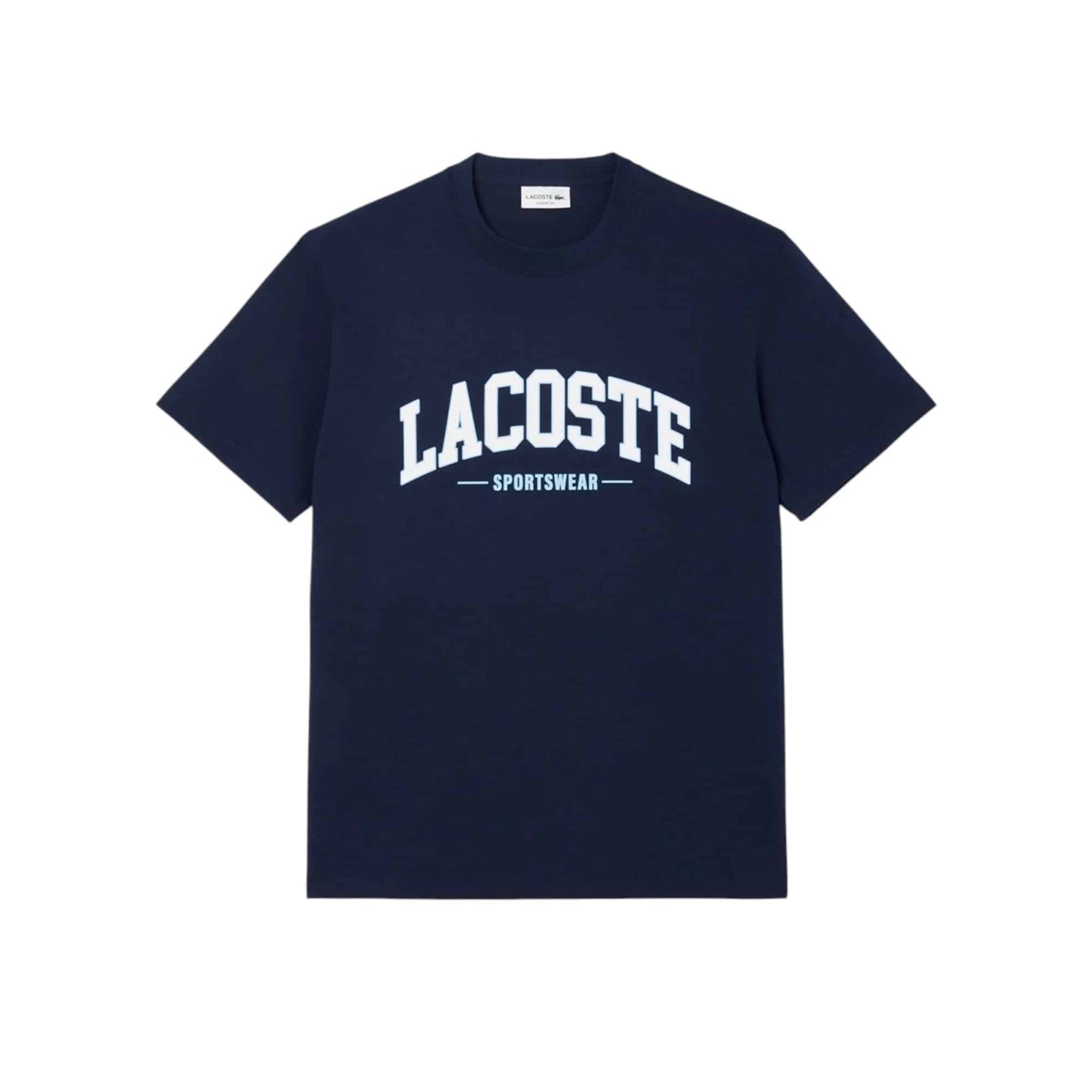POLERA HOMBRE TH656523166 AZUL LACOSTE - Imagen 5