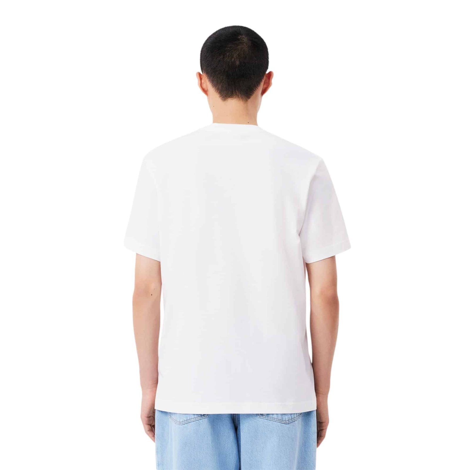 POLERA HOMBRE TH2827 BLANCO LACOSTE - Imagen 2