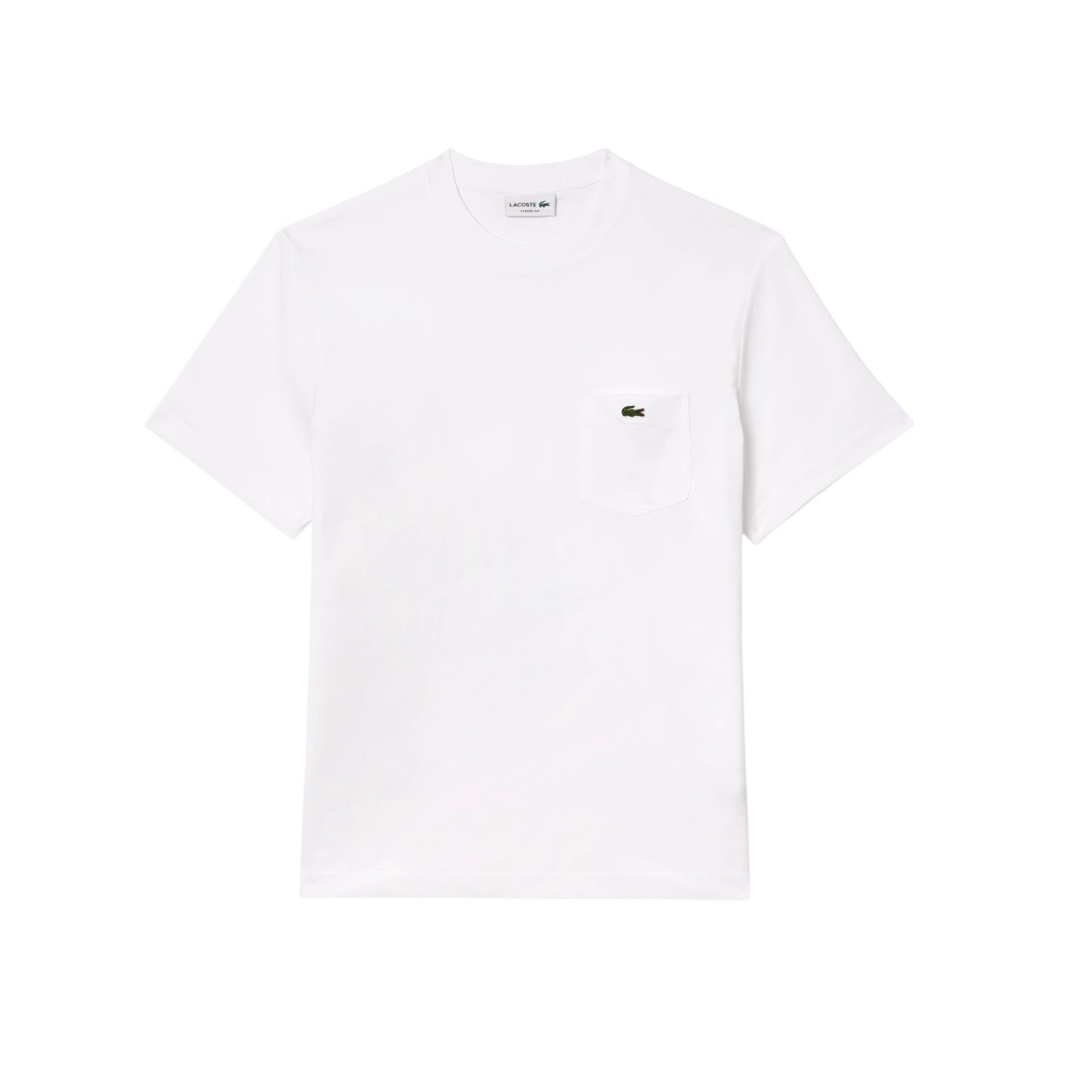 POLERA HOMBRE TH2827 BLANCO LACOSTE - Imagen 4