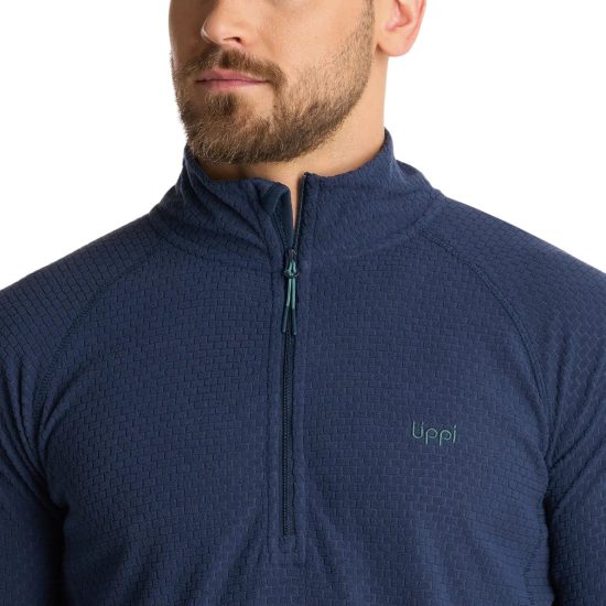Poleron  Hombre Jacaranda NanoF 14 Zp Azul Marino Lippi - Imagen 5