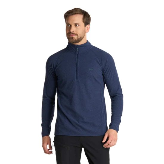 Poleron  Hombre Jacaranda NanoF 14 Zp Azul Marino Lippi - Imagen 6