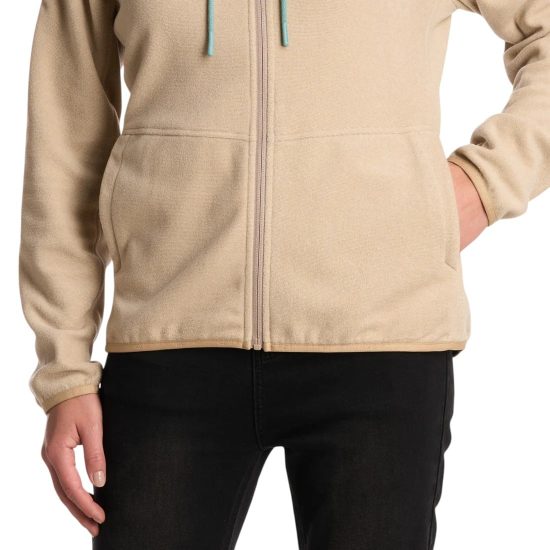 Polar Mujer Stripes Nano-F Full Zip Hoody Crudo Lippi - Imagen 5