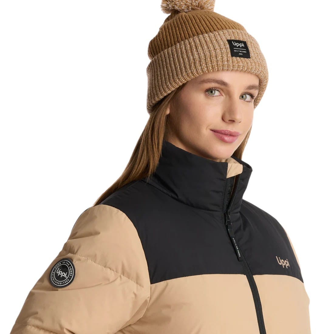 Chaqueta Mujer Urban Down Caqui Lippi - Imagen 3