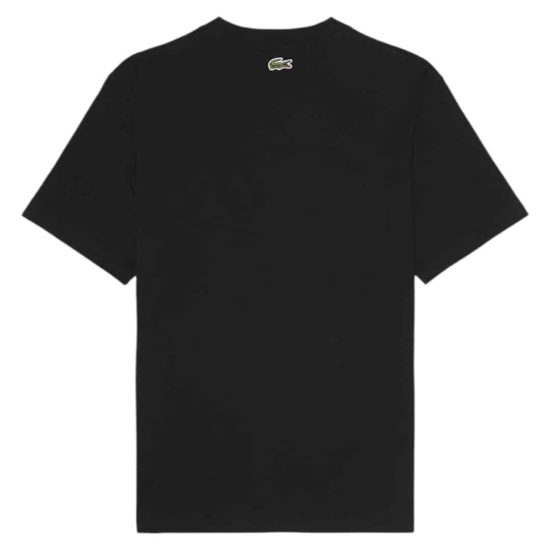 POLERA HOMBRE TH6565 NEGRO LACOSTE - Imagen 2