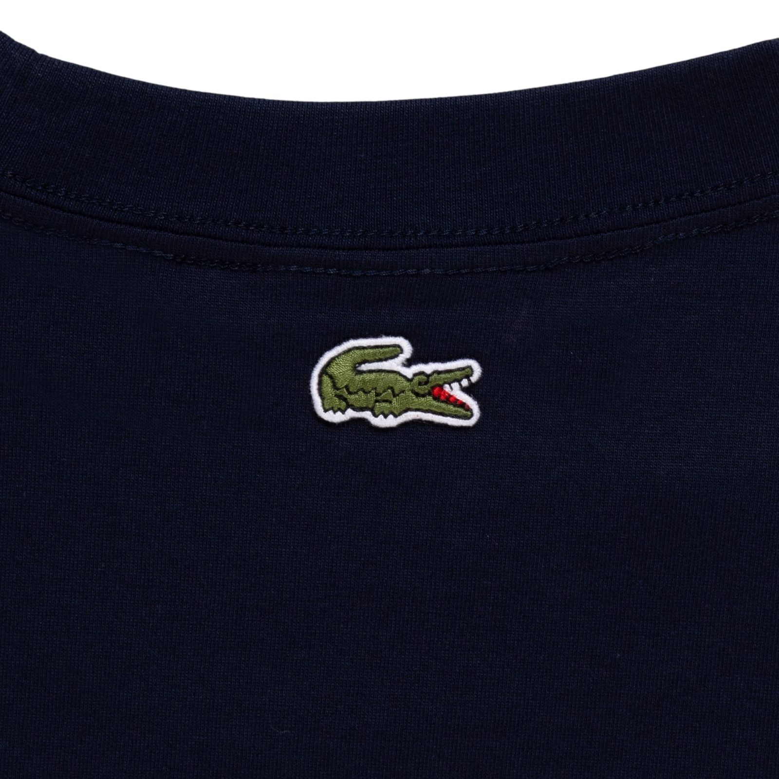 POLERA HOMBRE TH126523166 AZUL LACOSTE - Imagen 6
