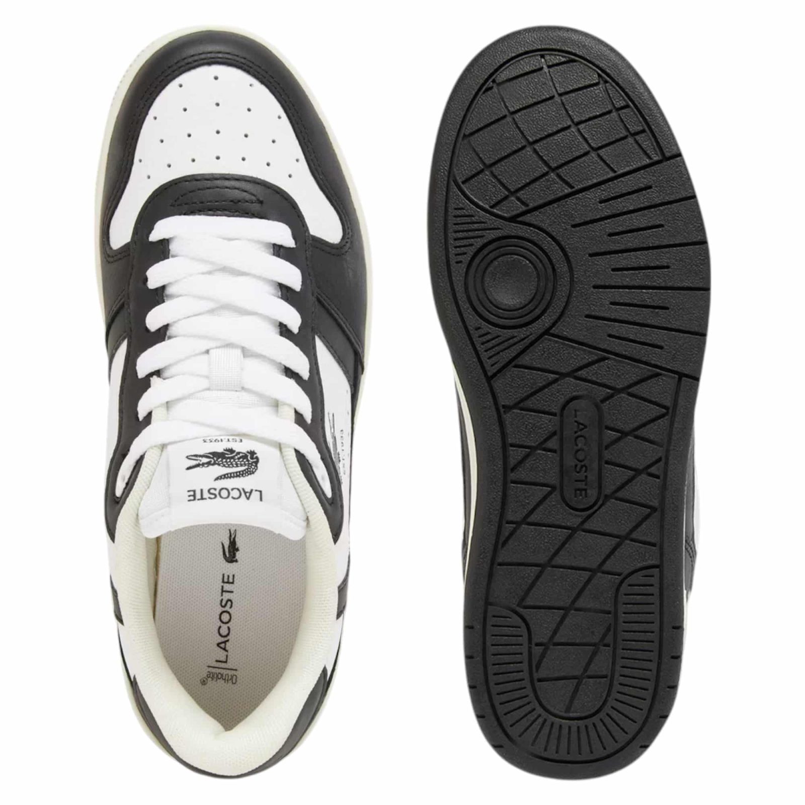 ZAPATILLA HOMBRE T-CLIP SET 224 6 SMA WHT/BLK LACOSTE - Imagen 4