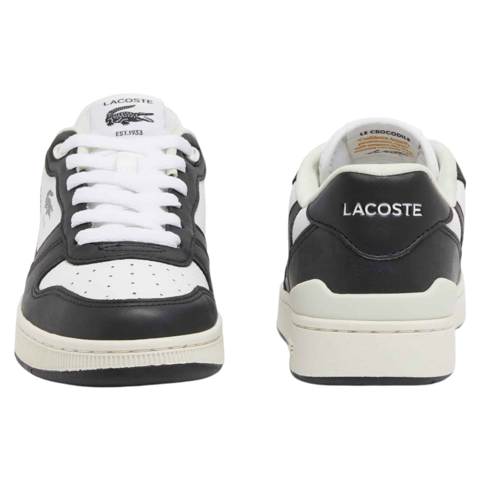 ZAPATILLA HOMBRE T-CLIP SET 224 6 SMA WHT/BLK LACOSTE - Imagen 5