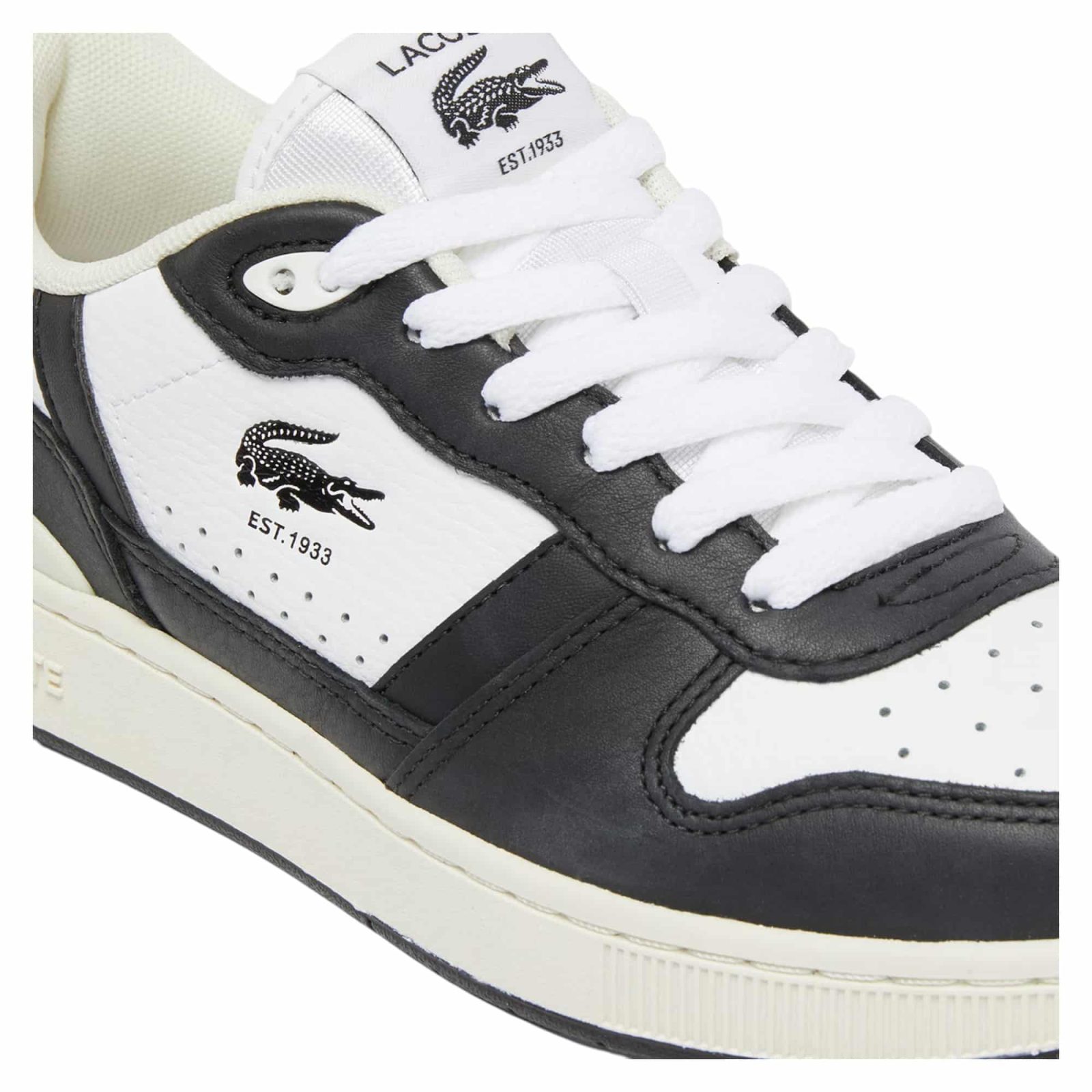 ZAPATILLA HOMBRE T-CLIP SET 224 6 SMA WHT/BLK LACOSTE - Imagen 6