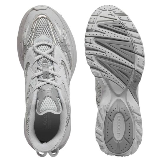 ZAPATILLA MUJER L003 NEO SHOT 125 1 SFA LT GRY TEXTIL LACOSTE - Imagen 3