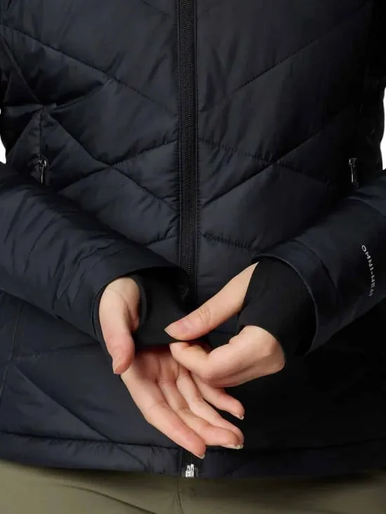 Parka Mujer Columbia Heavenly Negra - Imagen 5