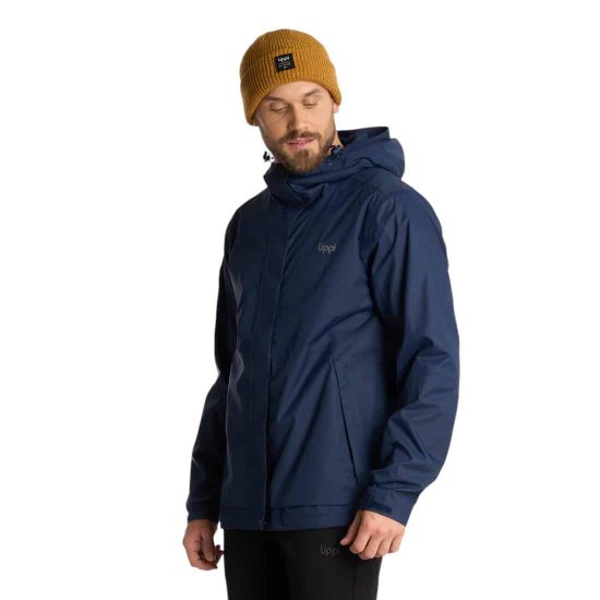 CHAQUETA HOMBRE AZUL MARINO BLIZZARD B-DRY HOODY JACKET LIPPI - Imagen 3