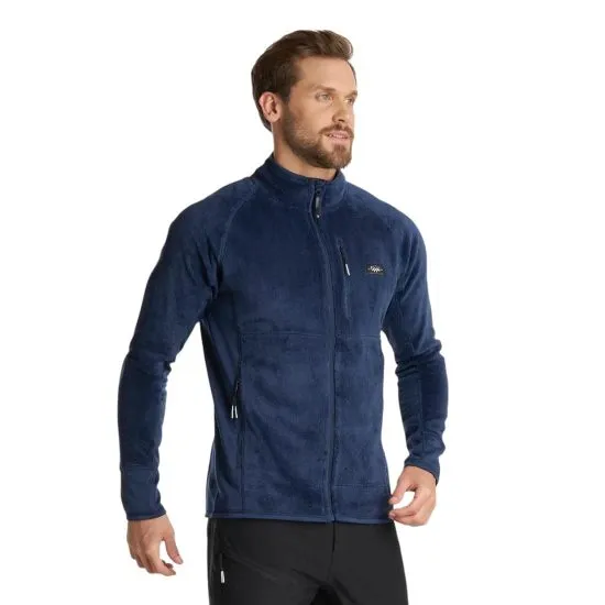 Polar Hombre Numan Shaggy-Pro Jacket Azul Marino Lippi - Imagen 4