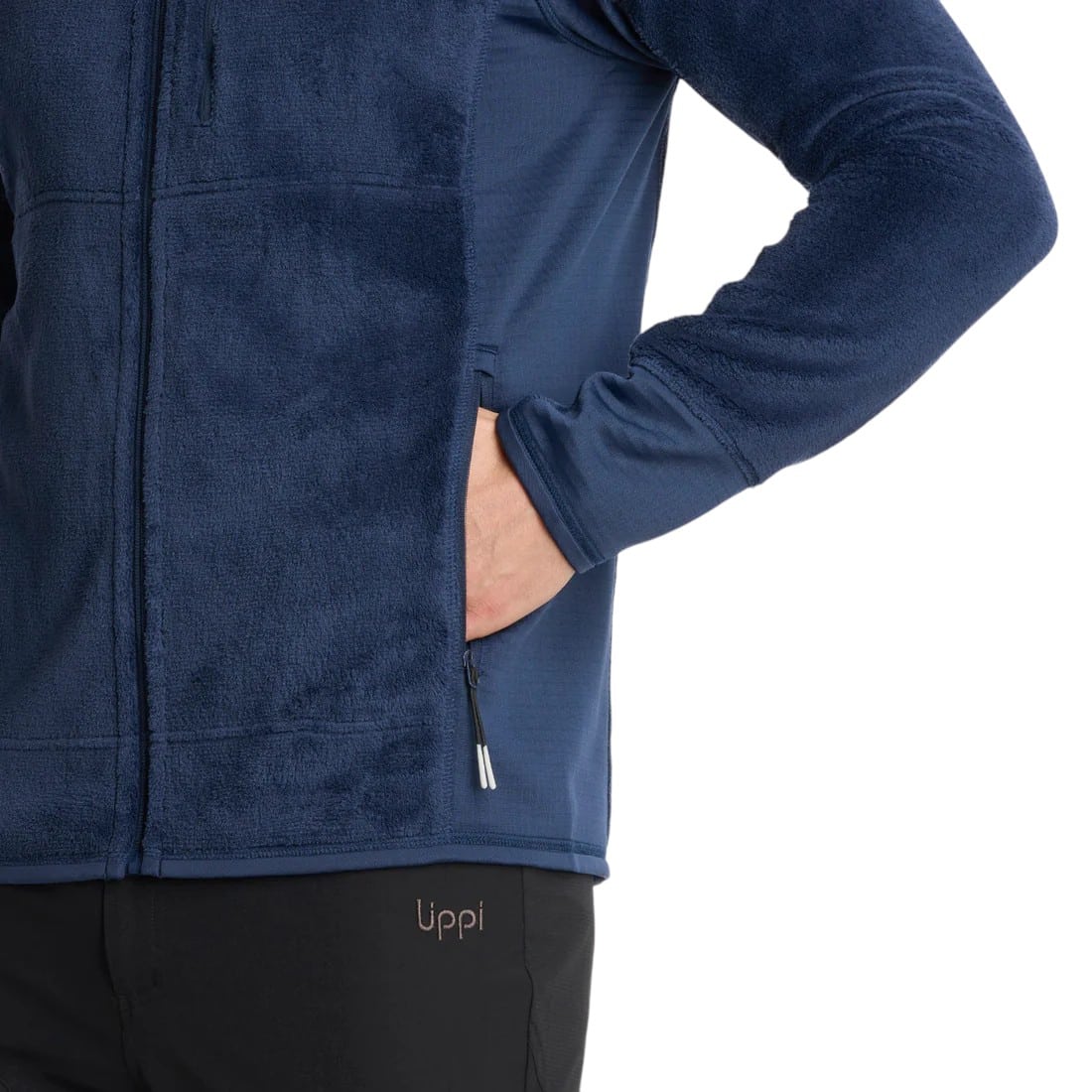 Polar Hombre Numan Shaggy-Pro Jacket Azul Marino Lippi - Imagen 6