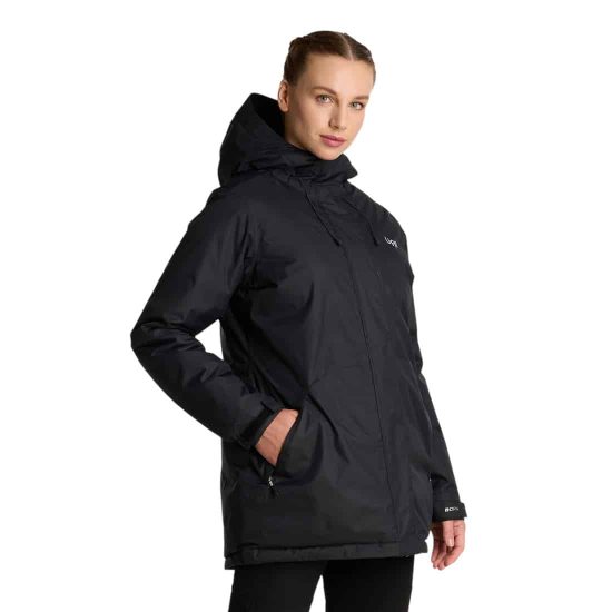 Chaqueta Mujer Gunther B-Dry Hoody Jacket Negro Lippi - Imagen 2