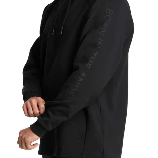 Polerón Hombre Heavy Duty Hoody Sweatshirt Negro Lippi - Imagen 6