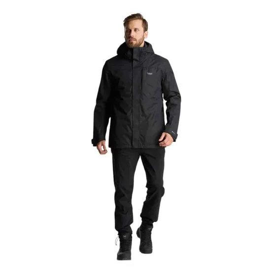 Chaqueta Hombre Tres Cruces Fusion-3 Hoody Jacket Negro Lippi - Imagen 7