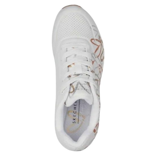 ZAPATILLA NIÑA UNO LITE METALLIC LOVE WTGD SKECHERS - Imagen 5
