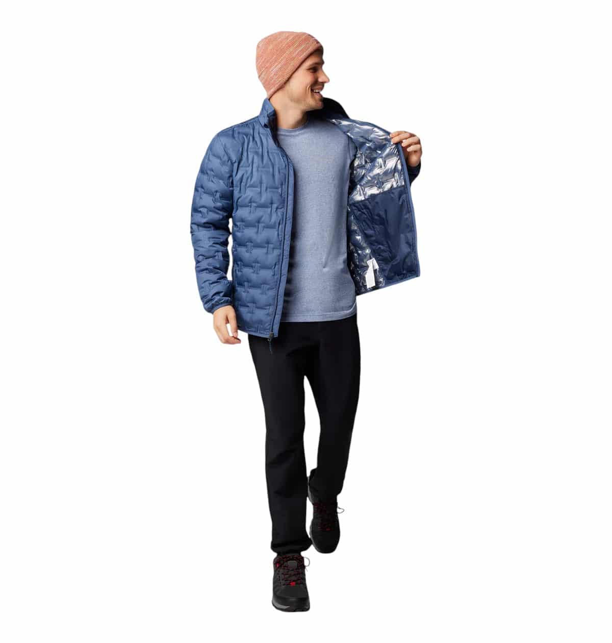 PARKA HOMBRE 2086241 AZUL COLUMBIA - Imagen 3