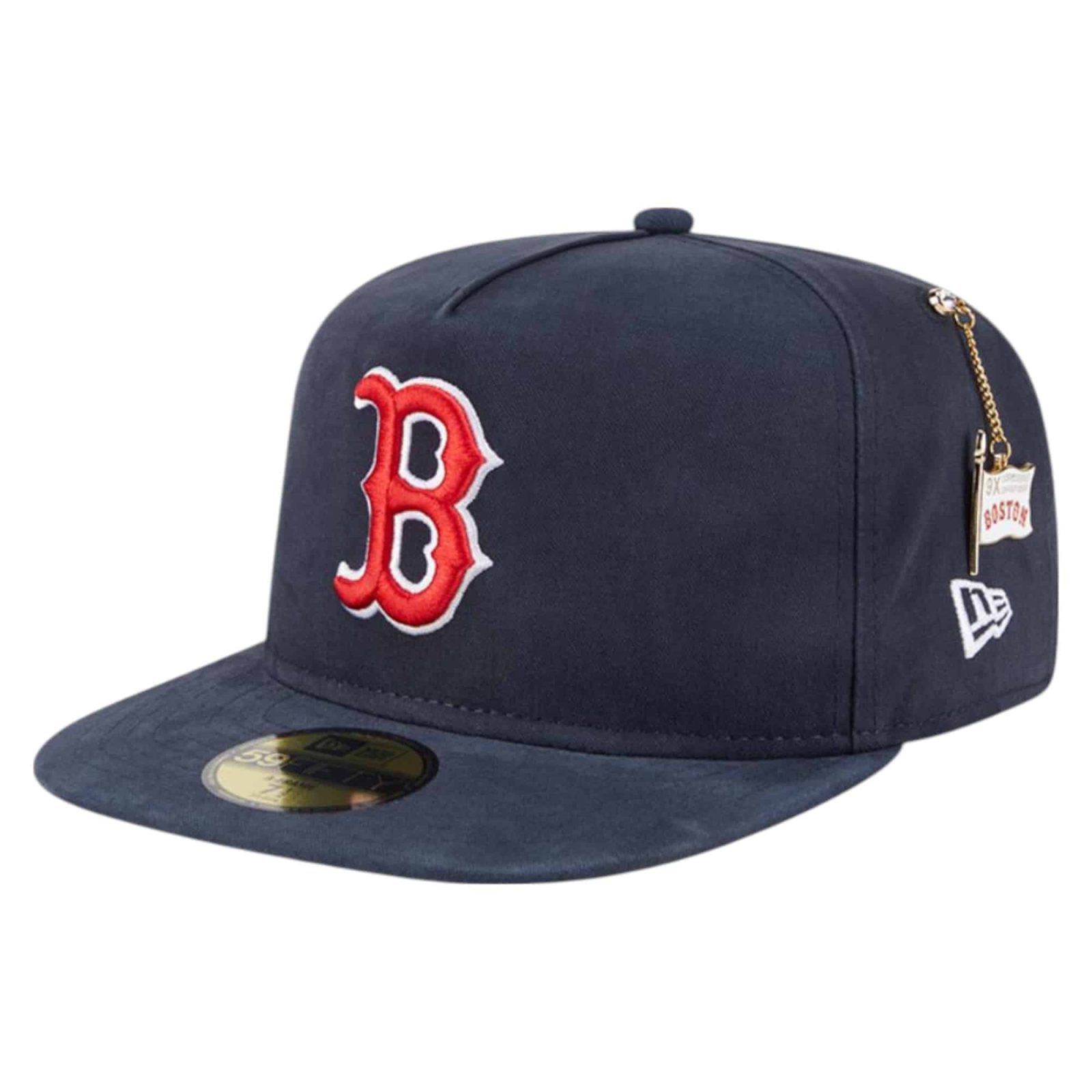 Gorro 59Fifty Boston Red Sox MLB Side Flag Navy - Imagen 4