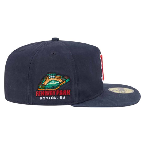Gorro 59Fifty Boston Red Sox MLB Side Flag Navy - Imagen 5