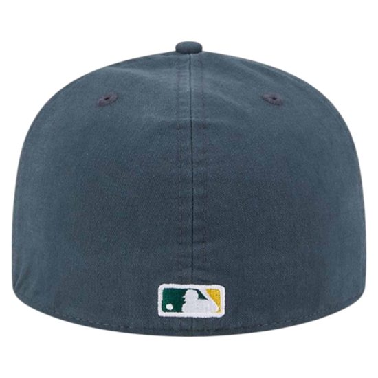 Gorro 59Fifty Oakland Athletics Championshio Side Flag Blue - Imagen 5