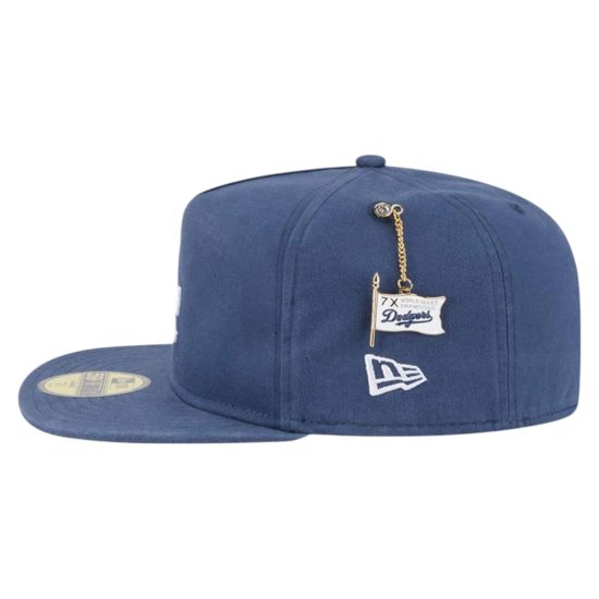 Gorro 59Fifty LA Championshio Side Flag Blue - Imagen 2