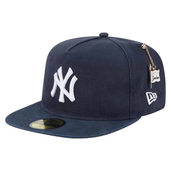 Gorro 59Fifty New York Yankees Championshio Side Flag Navy - Imagen 2