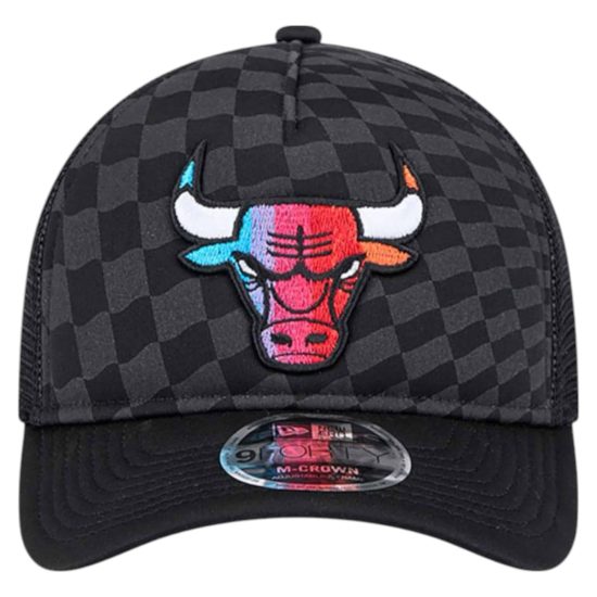 Gorro 9Forty Chicago Bulls NBA Gradient Raceway Negro - Imagen 4