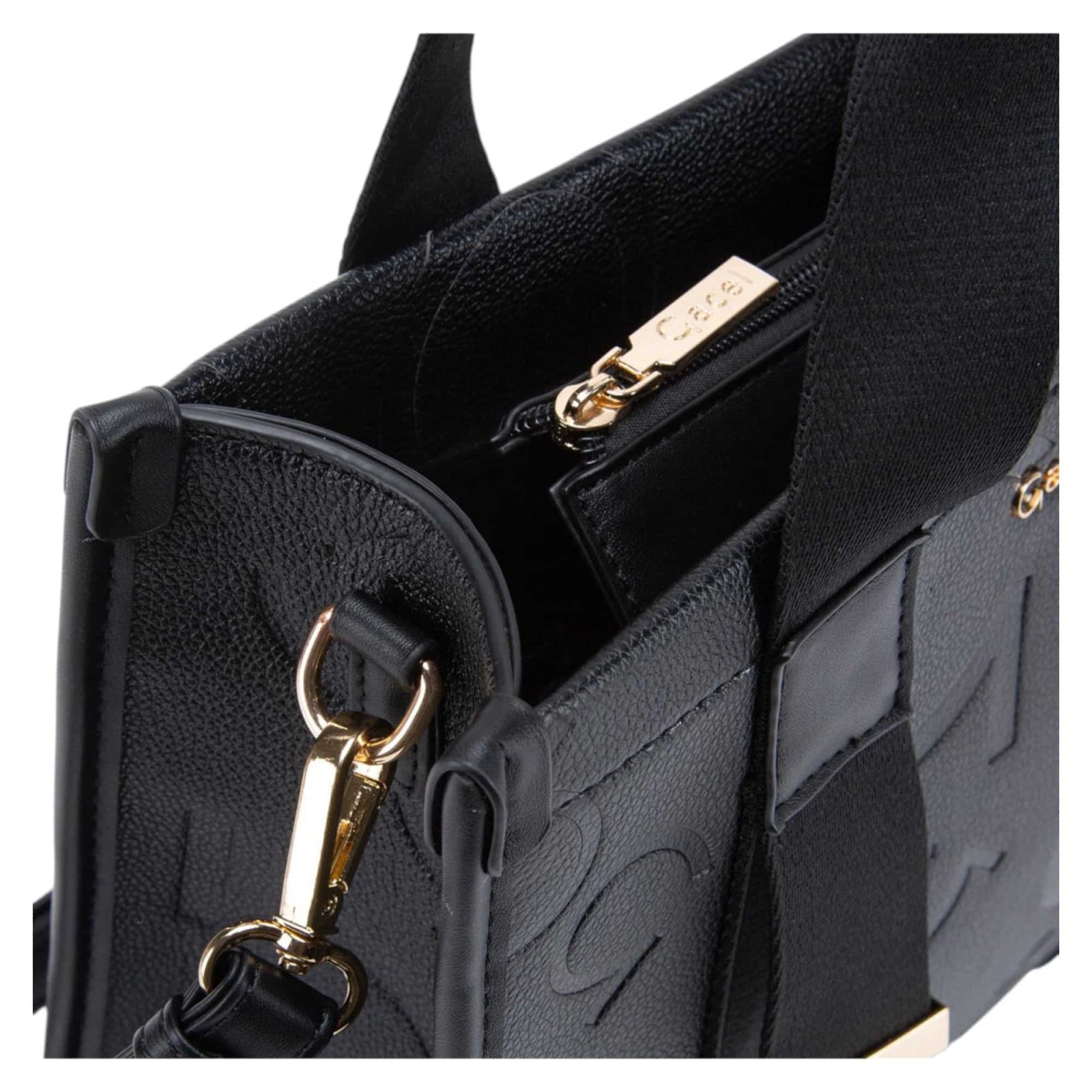 CARTERA DOS ASAS MEDIANA GRANEADO NEGRO CAR3333 GACEL - Imagen 3