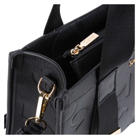CARTERA DOS ASAS MEDIANA GRANEADO NEGRO CAR3333 GACEL - Imagen 3