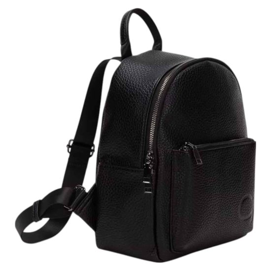 MOCHILA PEQUEÑA SINTETICO GRANEADO NEGRO CAR3264 GACEL - Imagen 3