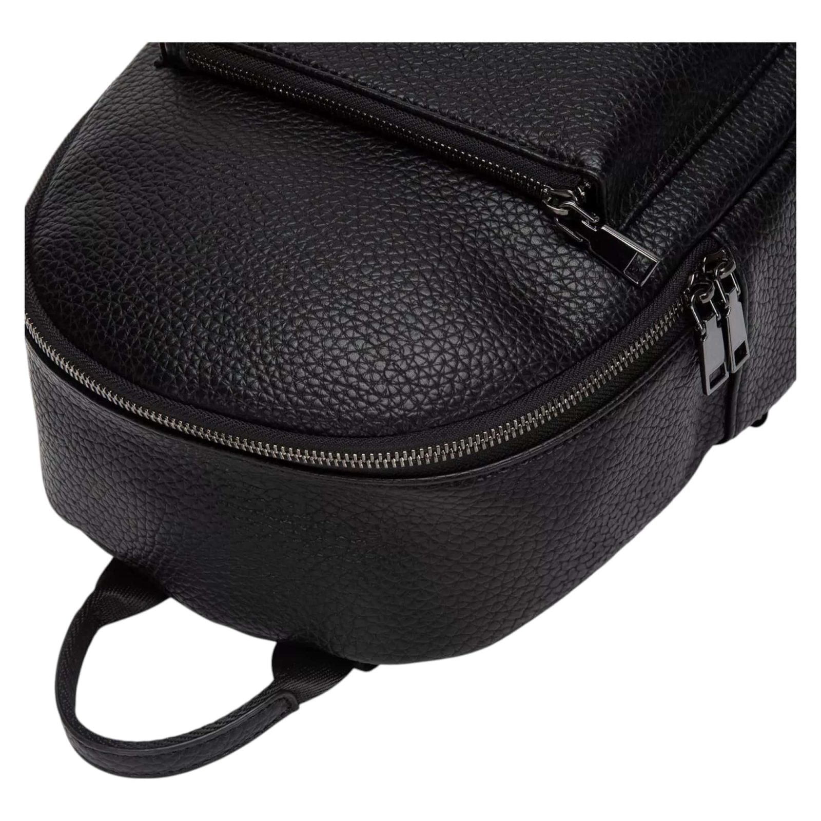 MOCHILA PEQUEÑA SINTETICO GRANEADO NEGRO CAR3264 GACEL - Imagen 4