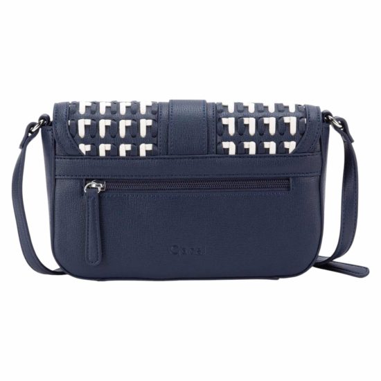 CARTERA BANDOLERA PEQUEÑA TEXTIL RAFIA MARINO CAR3342 GACEL - Imagen 2