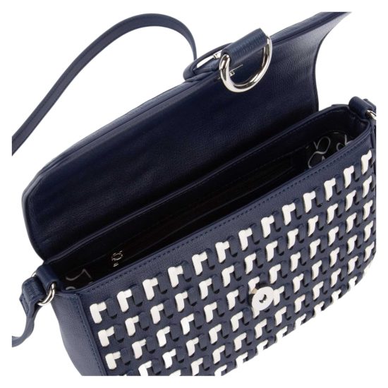 CARTERA BANDOLERA PEQUEÑA TEXTIL RAFIA MARINO CAR3342 GACEL - Imagen 3