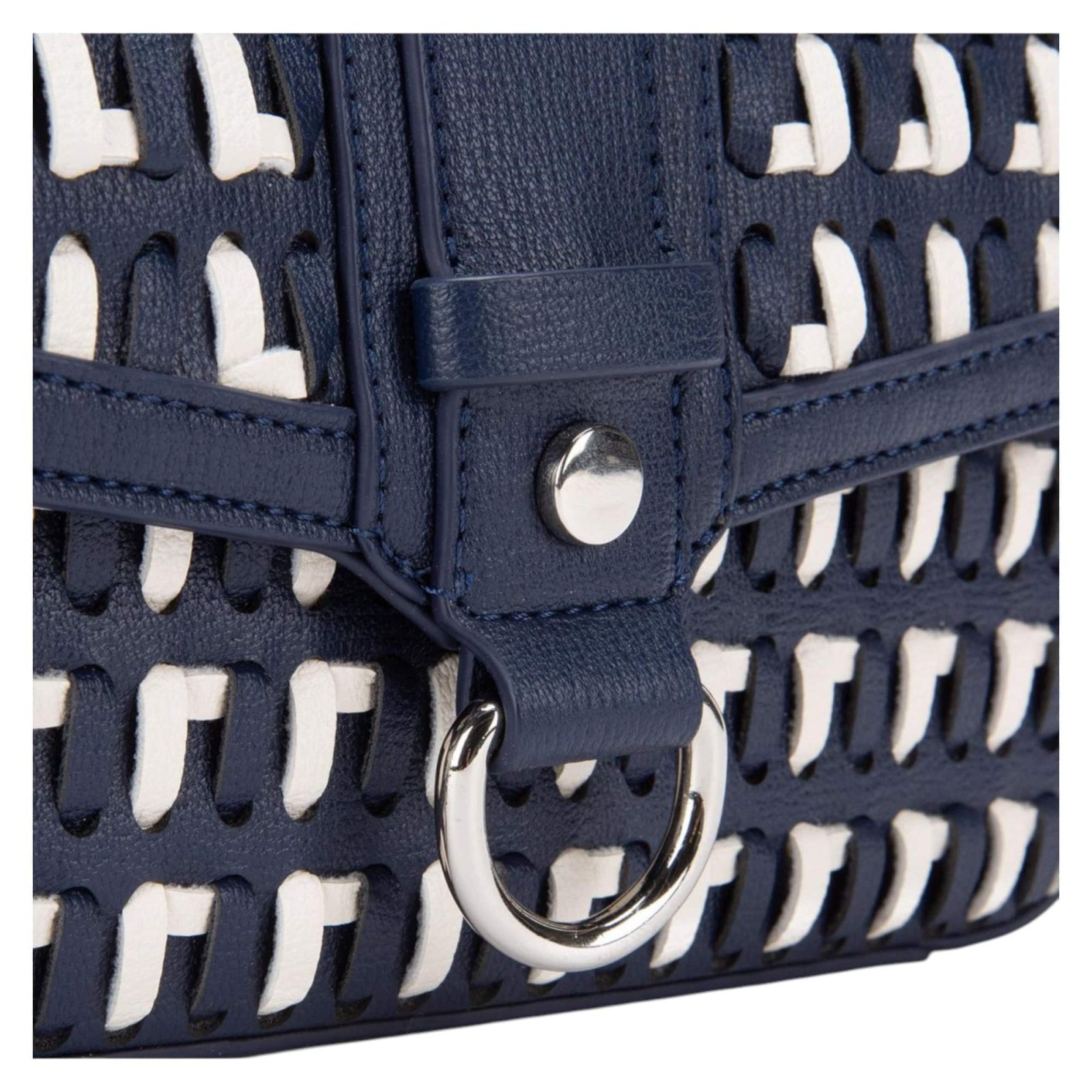 CARTERA BANDOLERA PEQUEÑA TEXTIL RAFIA MARINO CAR3342 GACEL - Imagen 5