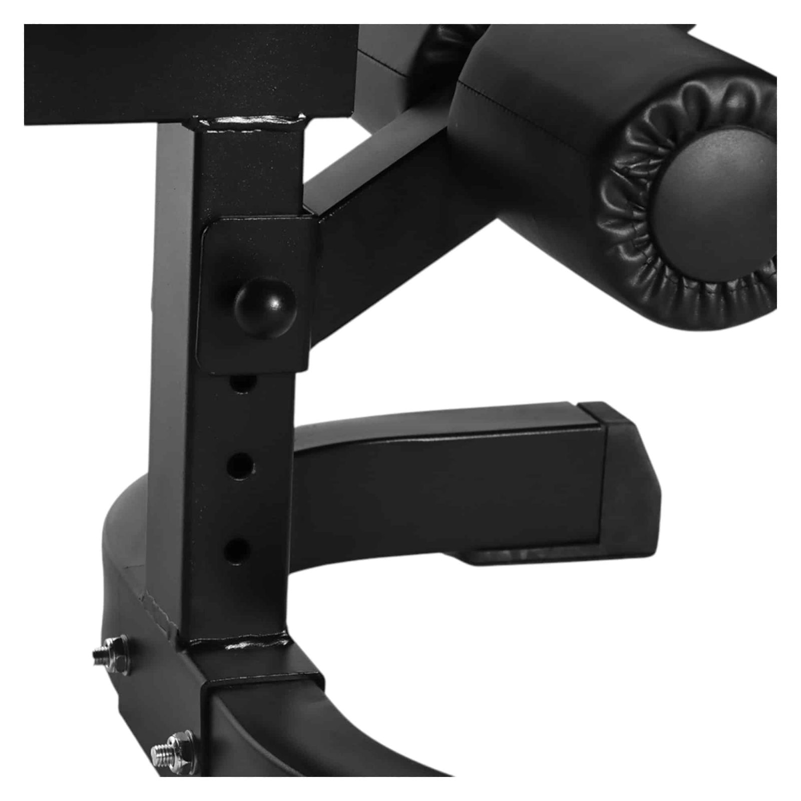 BANCO MULTIFUNCION INCLINABLE PRO SERIES NEGRO ULTIMATE FITNESS - Imagen 2
