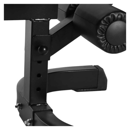 BANCO MULTIFUNCION INCLINABLE PRO SERIES NEGRO ULTIMATE FITNESS - Imagen 2