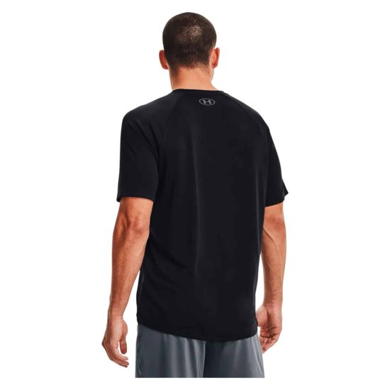 POLERA HOMBRE TECH 2.0 SS BLACK UNDER ARMOUR - Imagen 4