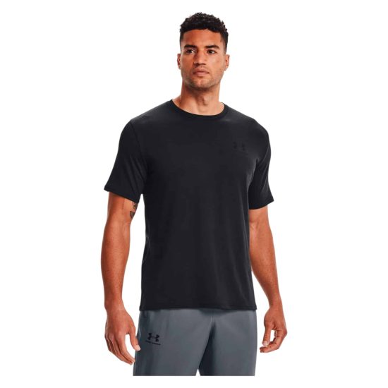 Polera Sportstyle LC para hombre Under Armour - Negro - Imagen 3