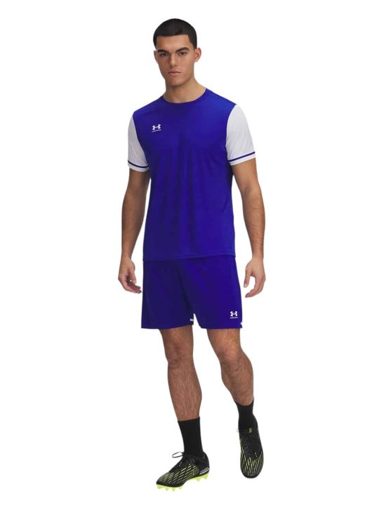 SHORT HOMBRE DEPORTIVO SIN BOLSILLOS AZUL UNDER ARMOUR - Imagen 3