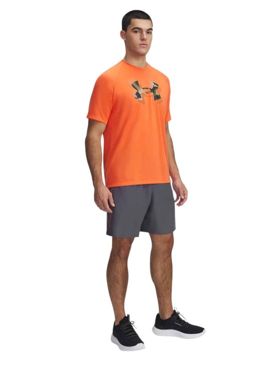 SHORT DEPORTIVO HOMBRE GRIS UNDER ARMOUR - Imagen 3