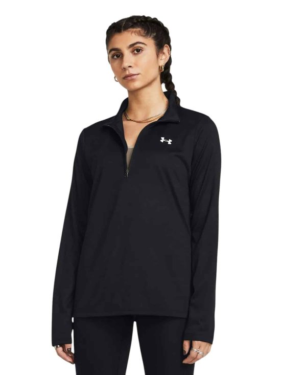 POLERON MUJER HALF ZIP CON CIERRE UNDER ARMOUR - Imagen 3